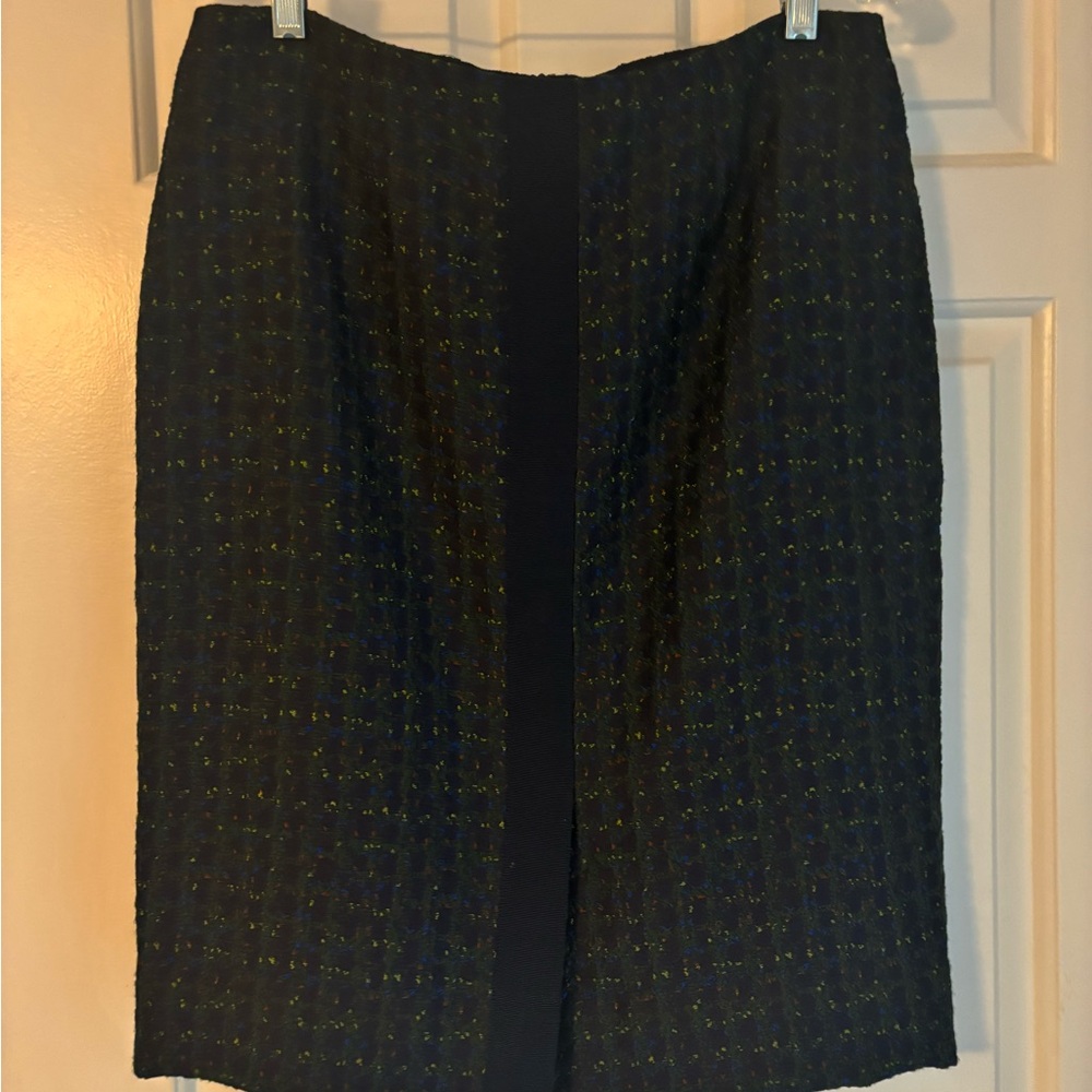 Doncaster Black and Green Blazer Tailored Suit Jacket and skirt - Picture 3 of 15